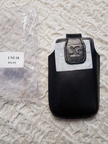 New leather belt case for - new!,