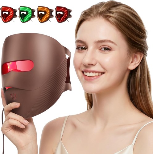 Led face mask - 3d, red