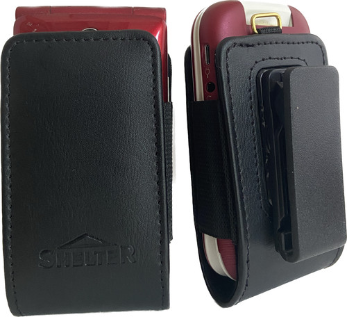 Open top leather - open,