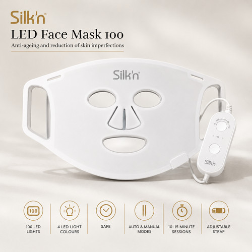 Silk led face mask facial - face,