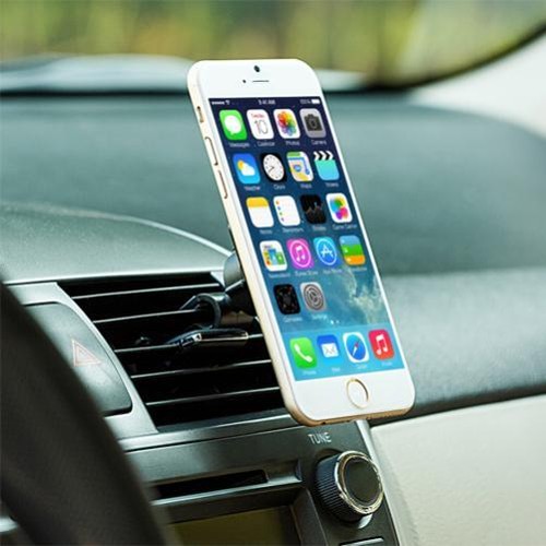 Magnetic car mount air - ac, vent